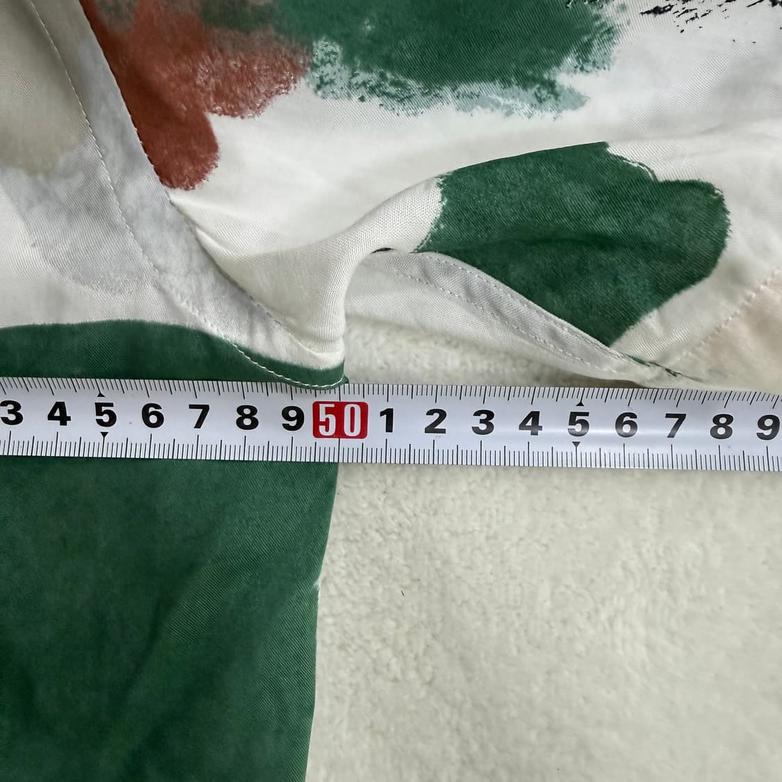 M 자라 추상 패턴 반팔 셔츠 0311T 상품이미지5