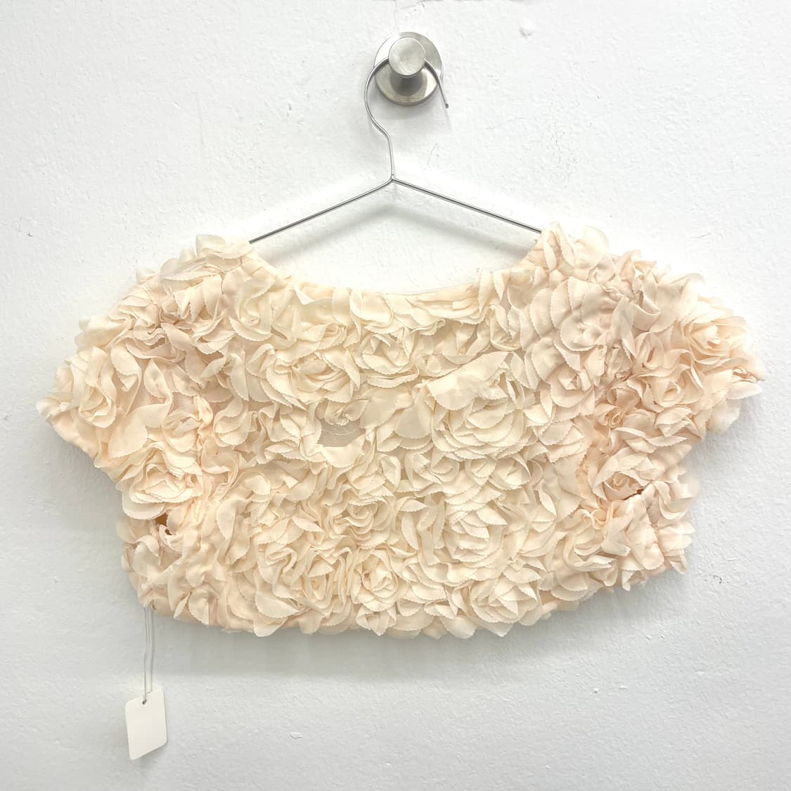 Cream floral bolero 상품이미지2