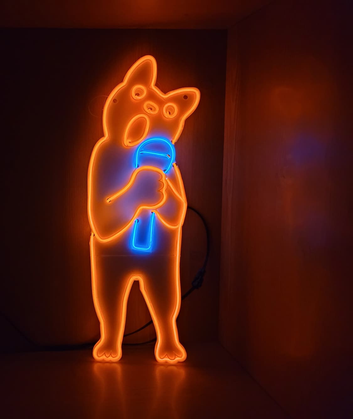 네온사인 led 고양이 노래 조명 무드등 램프 상품이미지3