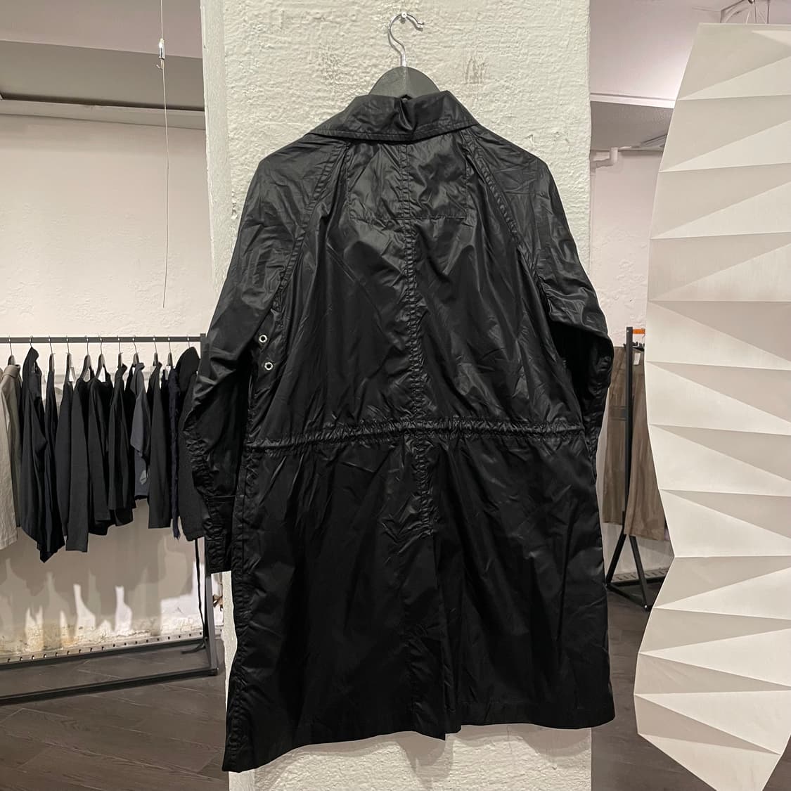 요지야마모토 나일론 트렌치코트 상품이미지3