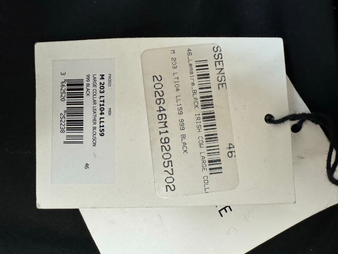 르메르 카우레더 블루종  상품이미지4