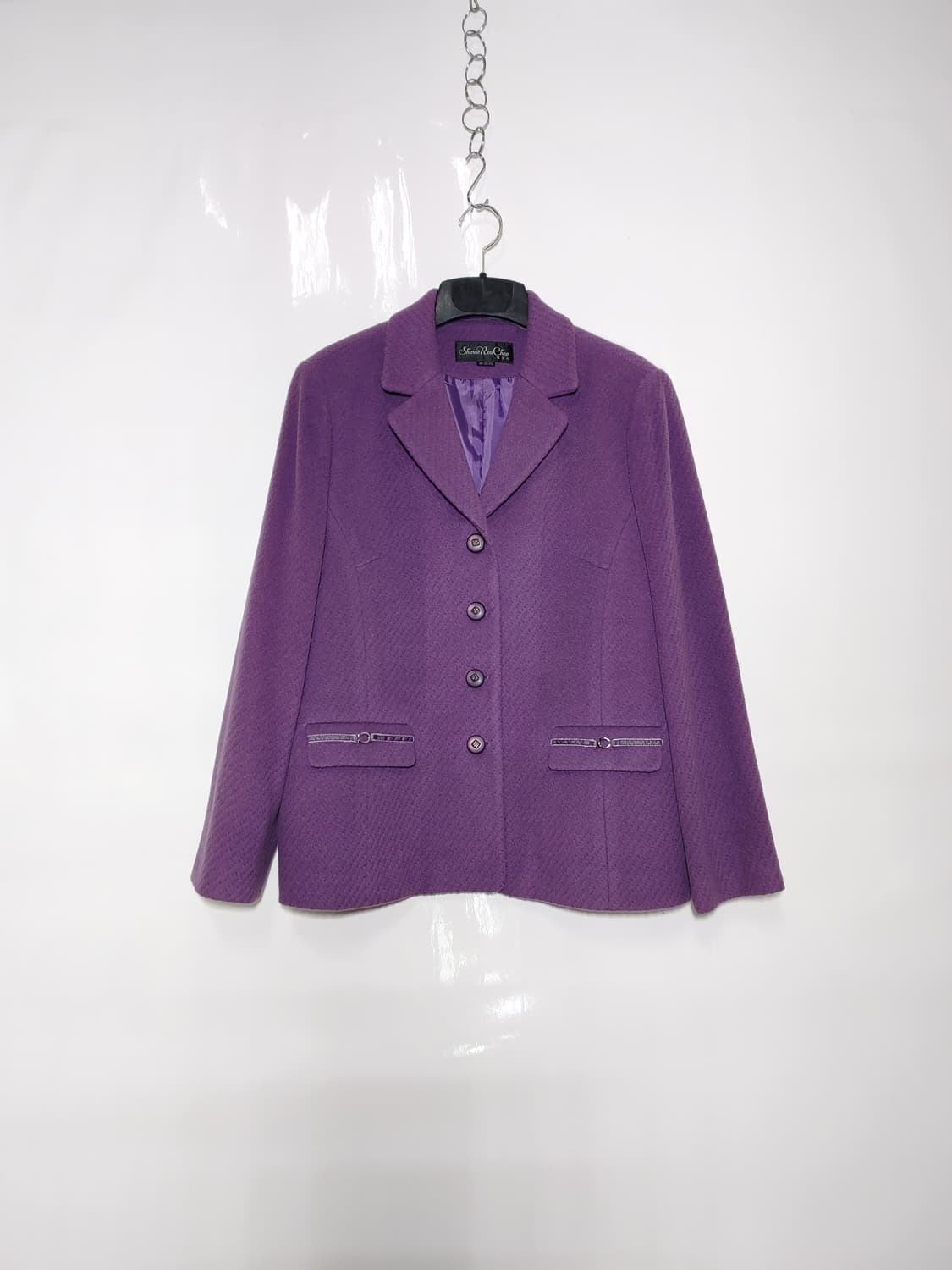 쉐르치 여성 빅사이즈 모직자켓 엄마옷 미시옷 자켓 상품이미지1