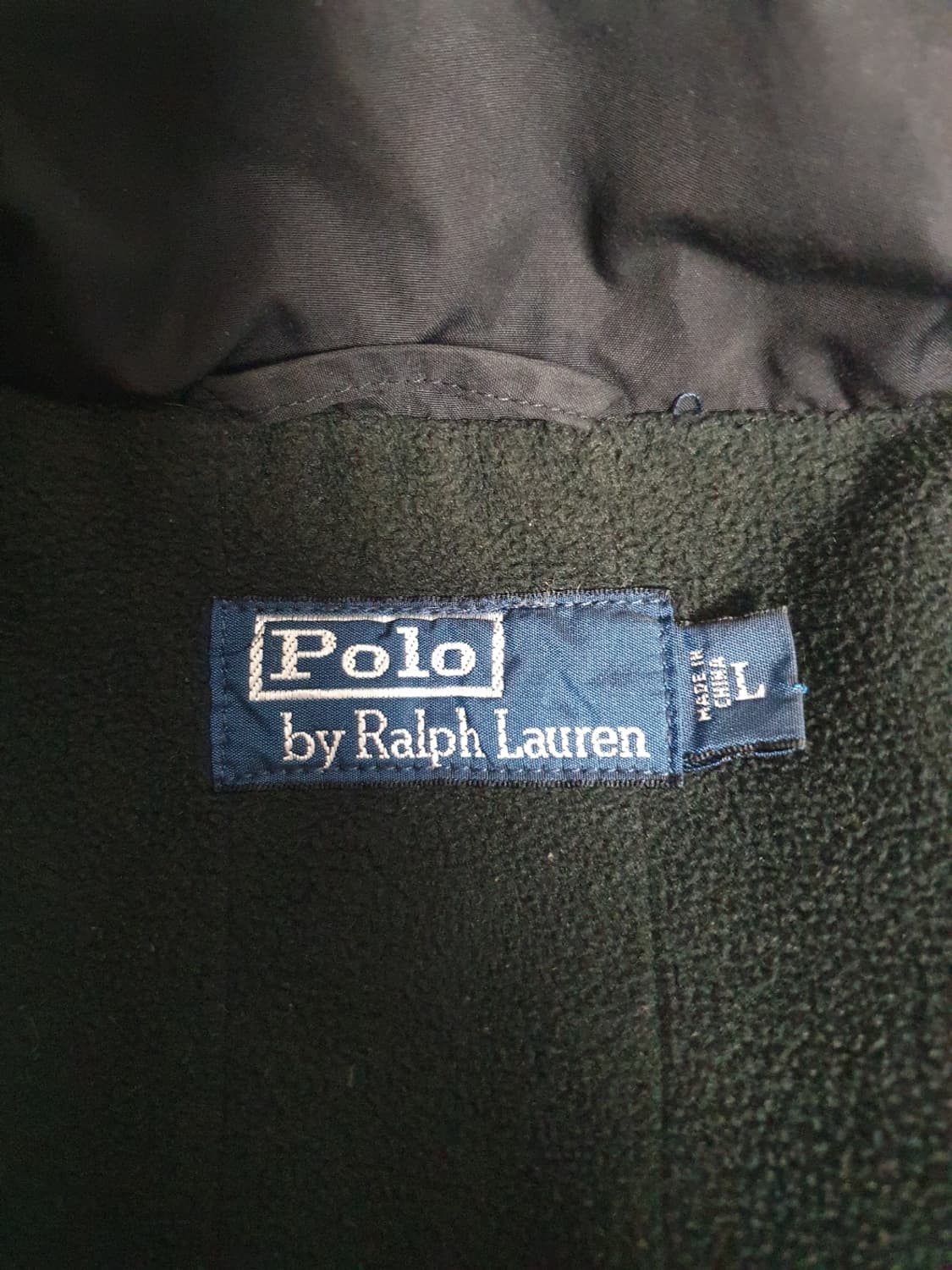 폴로 랄프로렌 남성 집업 자켓 블랙 레드포니 L 상품이미지8