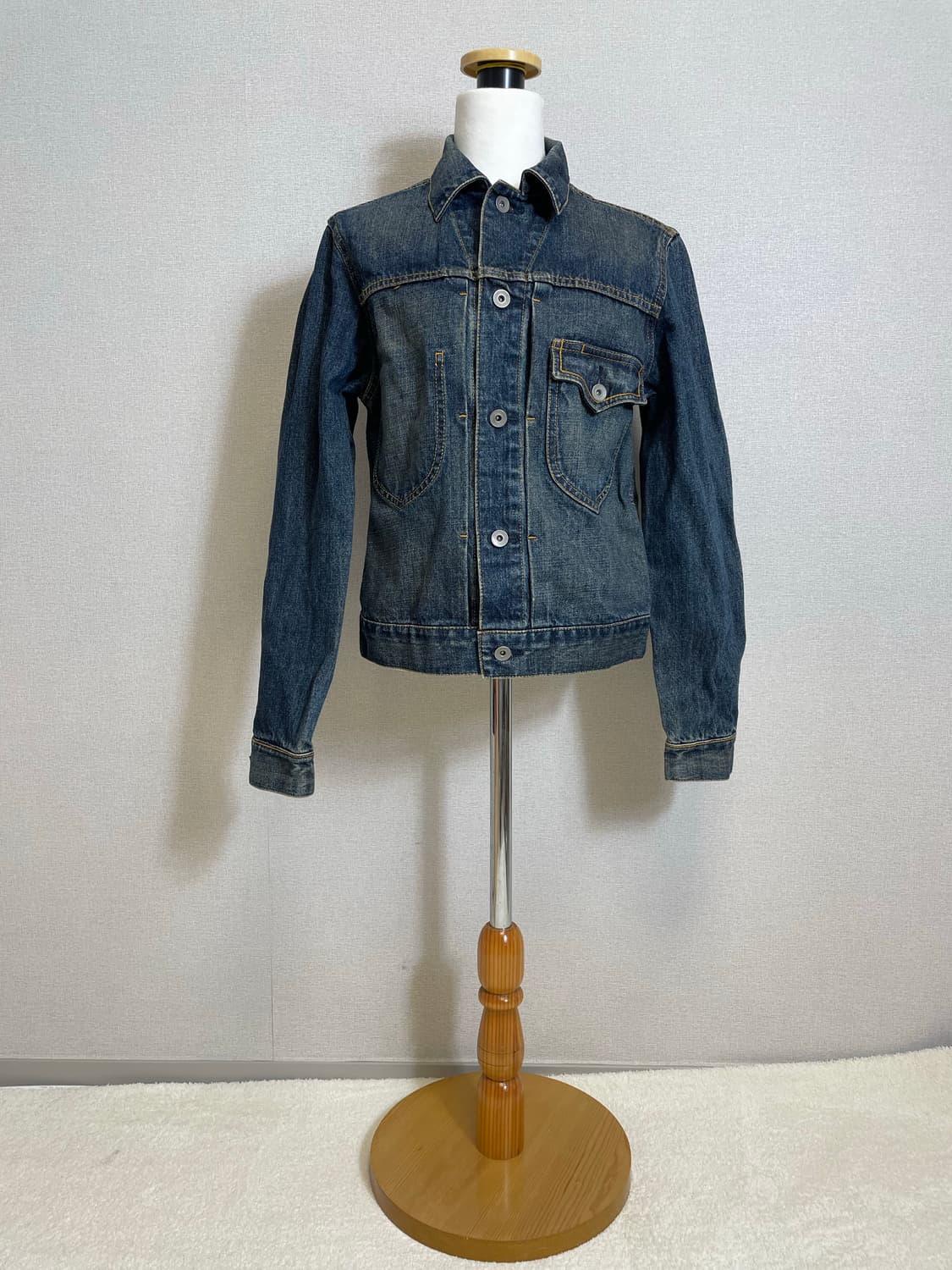 📍올드 유니클로 청자켓 상품이미지1