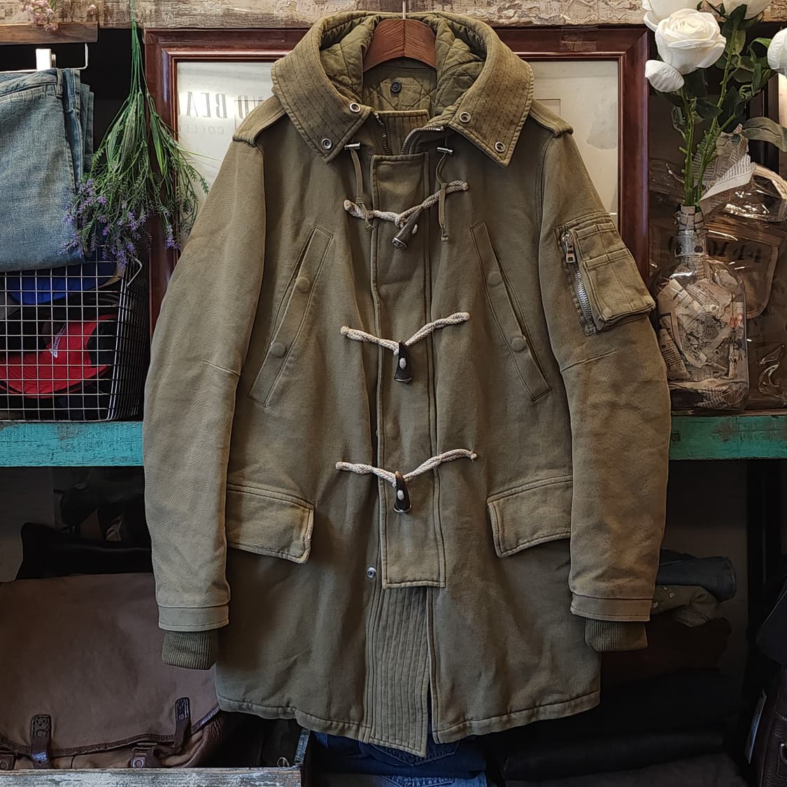 발망 라쿤 11fw n3b 더플코트 발망 데카르넹 M 상품이미지2