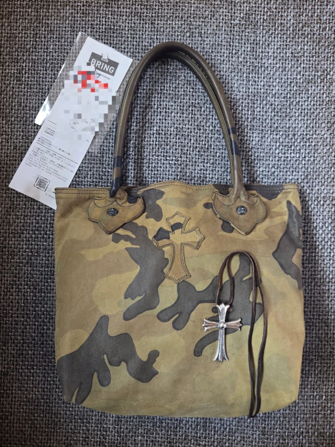 크롬하츠 카모플라쥬 크로스 토트백 × 라지크로스 상품이미지7