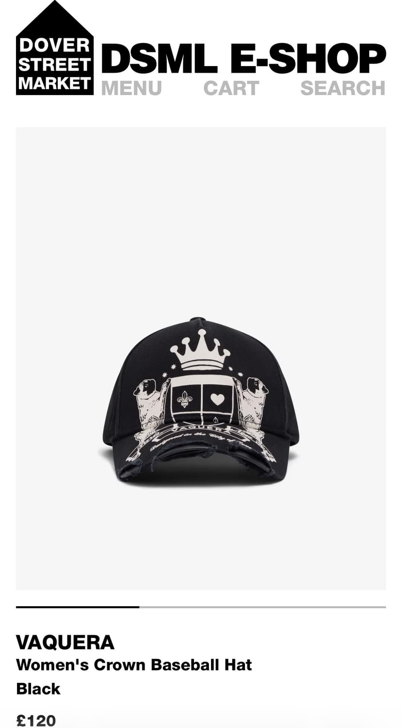 Vaquera crown 볼캡 상품이미지2