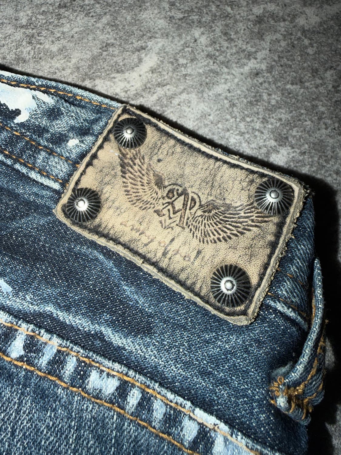 Army of Me - repaired damaged denim 상품이미지7