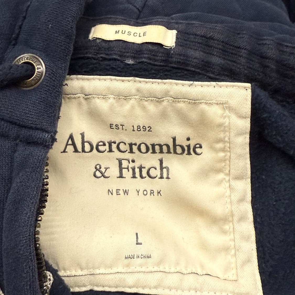 아베크롬비 네이비 후드집업 상품이미지5