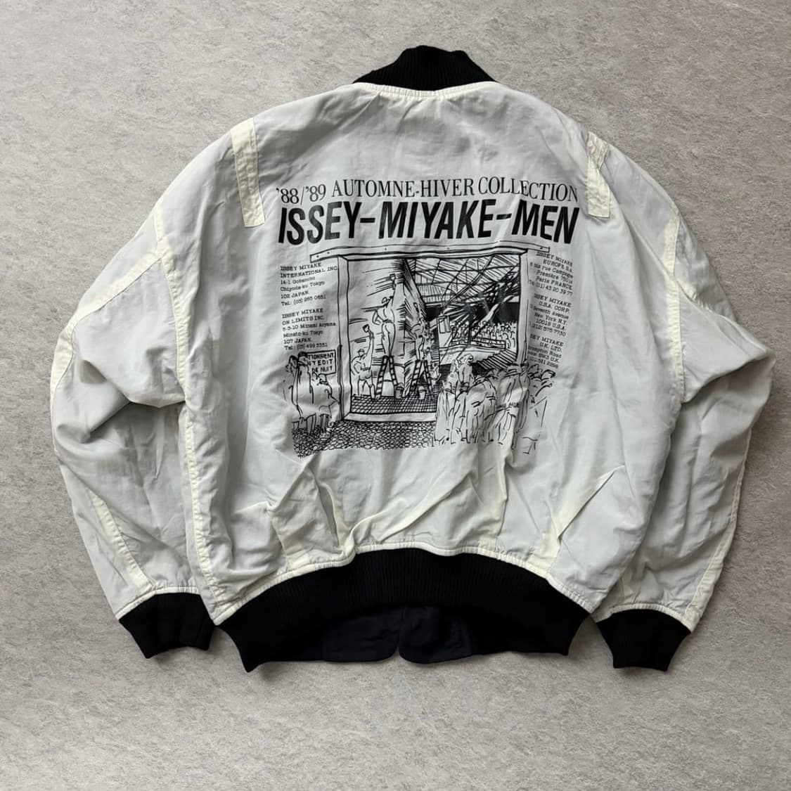 AW 88/89 이세이미야케 스태프 자켓 상품이미지1
