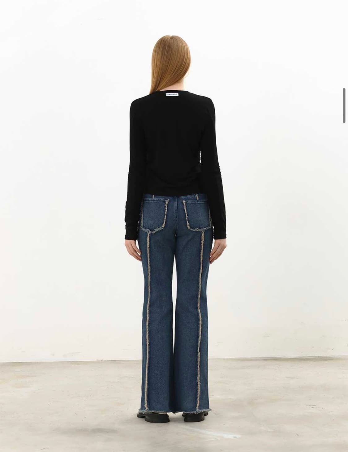 하이키클럽 커브 롱 슬리브 티 프리 사이즈 (현재 공홈 품절) 상품이미지2