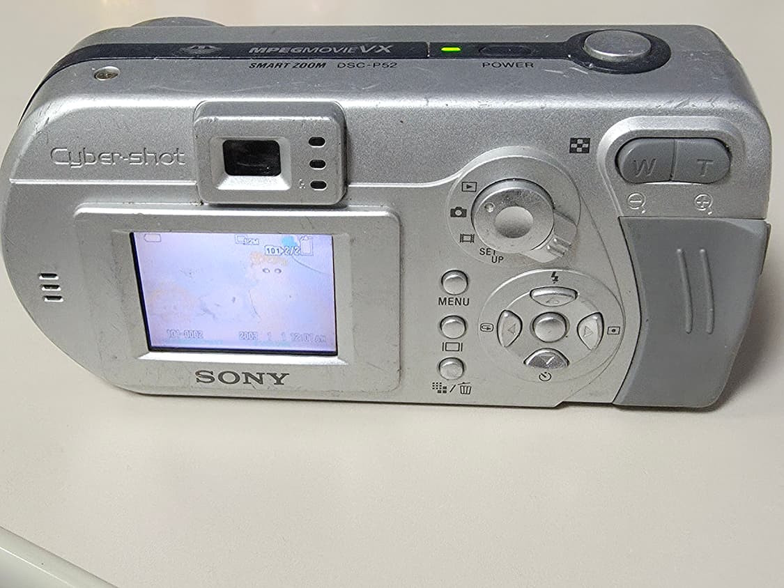 소니 사이버샷 DSC-P52 빈티지 디지털카메라 상품이미지6
