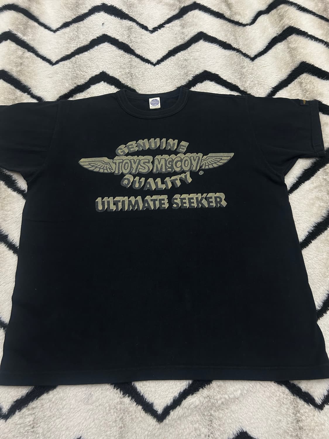 [XL]토이즈맥코이 프린팅 반팔/블랙 상품이미지2