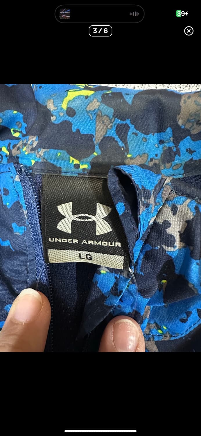 (바배) 언더아머 스톰 바람막이 상품이미지3