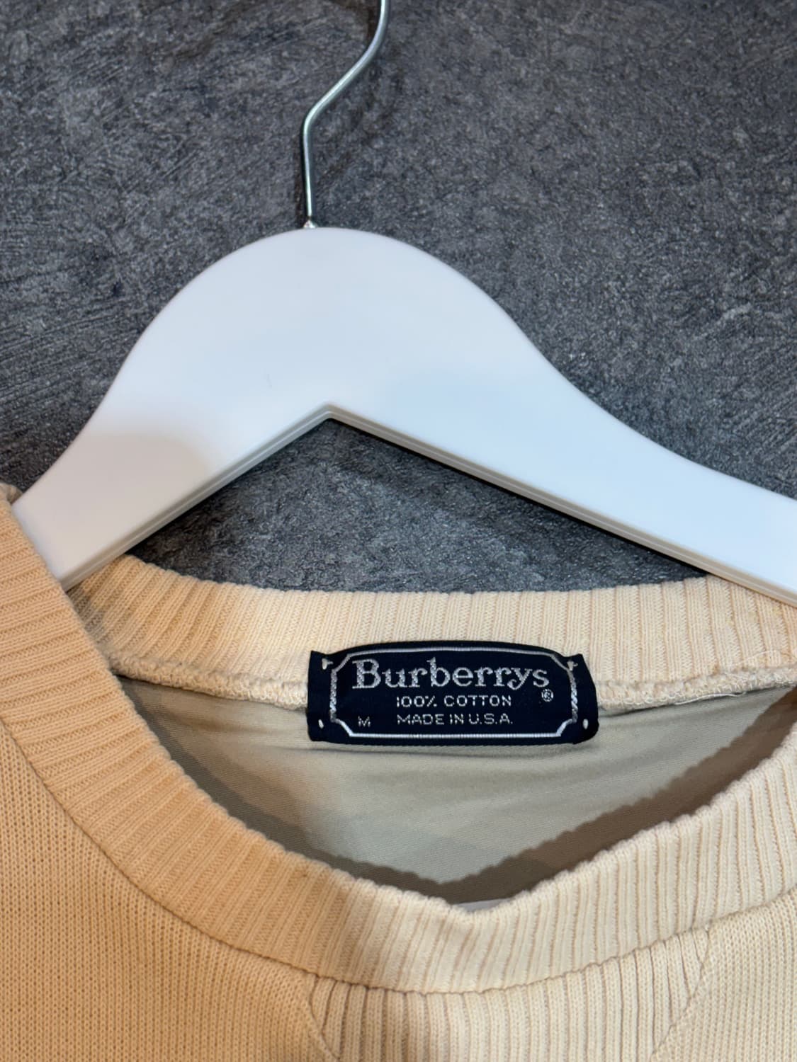 버버리 올드스쿨 USA 방풍 맨투맨 니트 M사이즈 상품이미지5