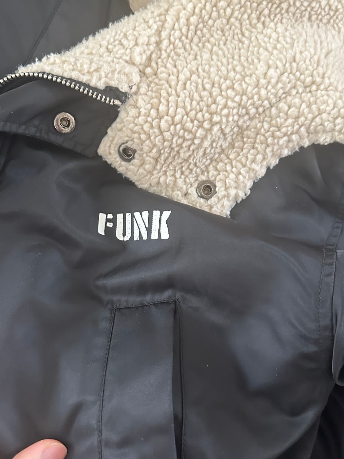 인스턴트펑크 리버시블 롱 점퍼 (xl,105) 상품이미지6