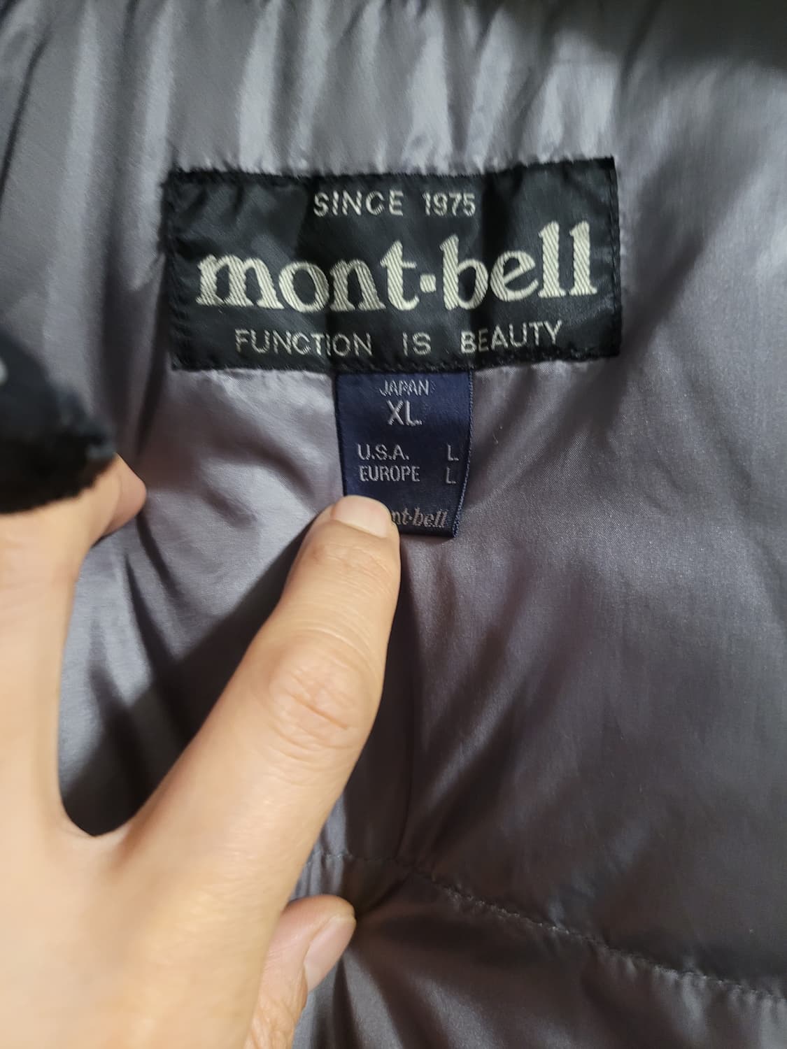 XL 몽벨 재팬  구스다운 경량패딩 mont bell japan  상품이미지2