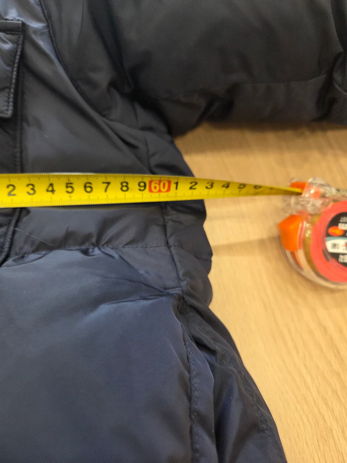 서플라스 패딩 네이비 상품이미지3