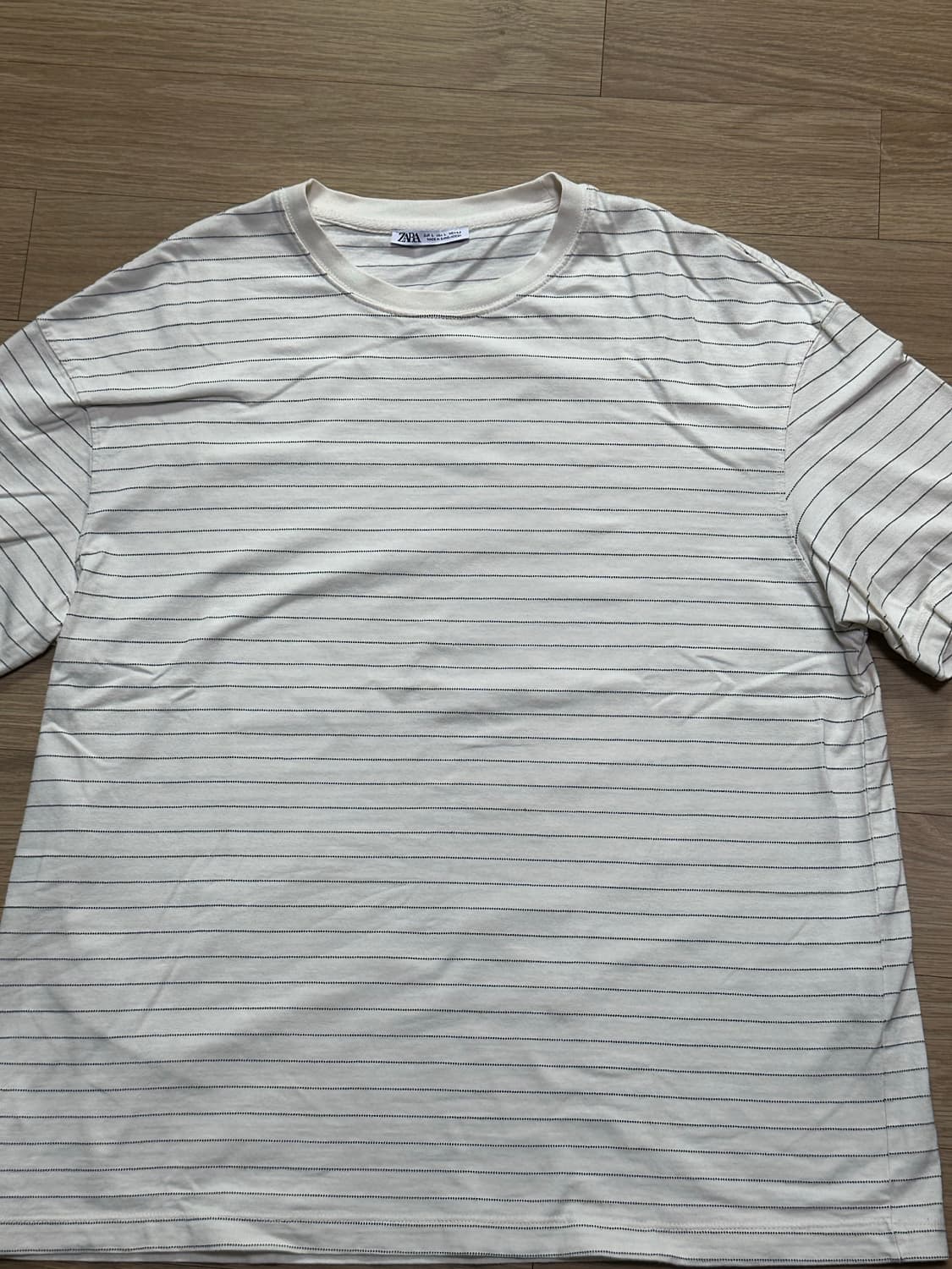 자라 스트라이프 티셔츠 상품이미지1