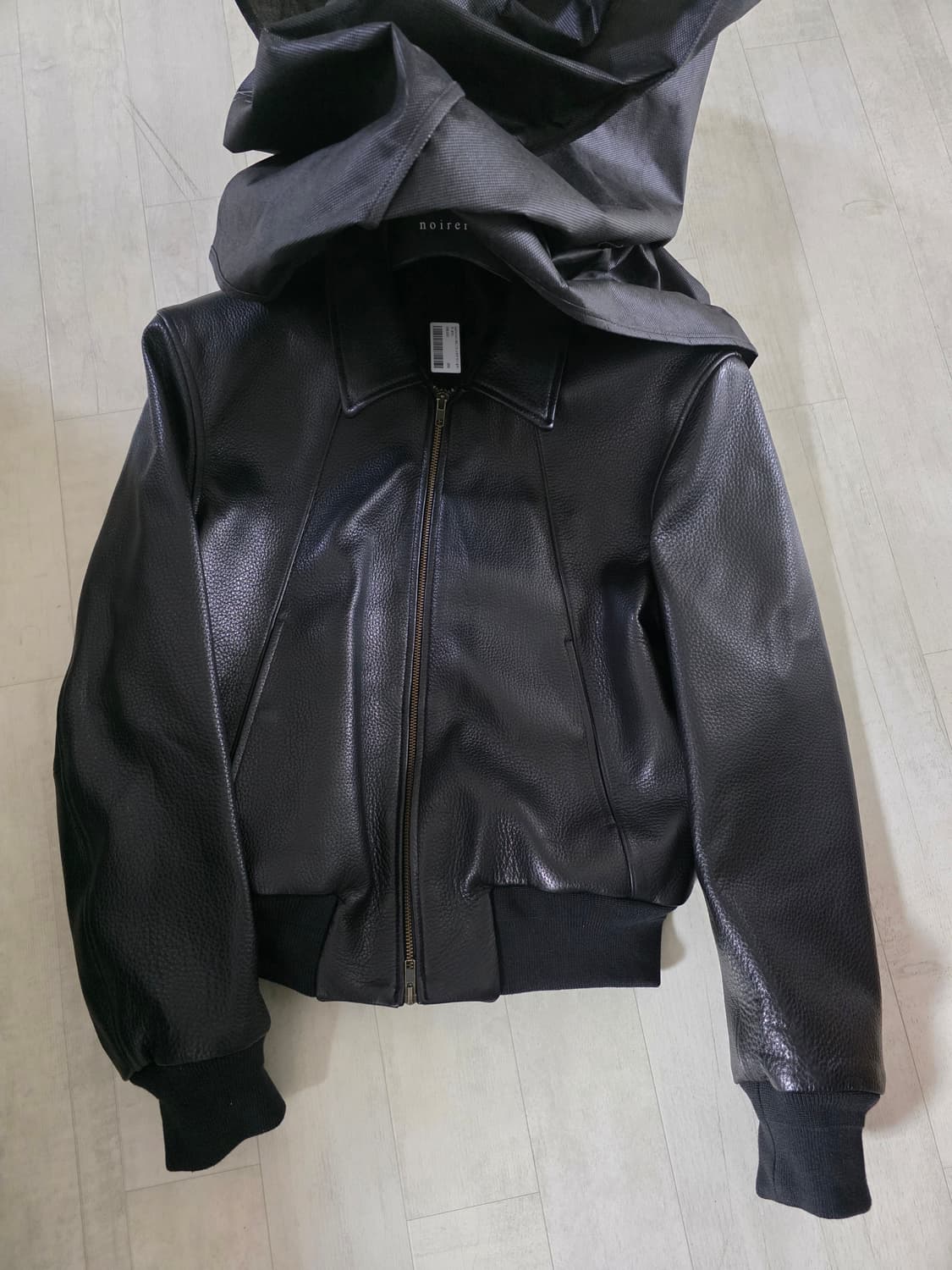 노이어 슈렁큰 고트 레더 블루종 50 상품이미지1