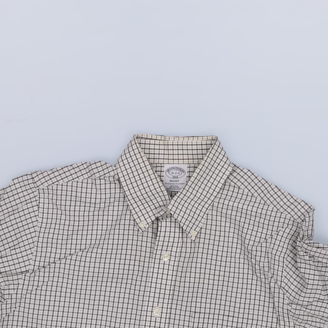 [실측] 브룩스브라더스 체크 셔츠 0119H2 상품이미지3