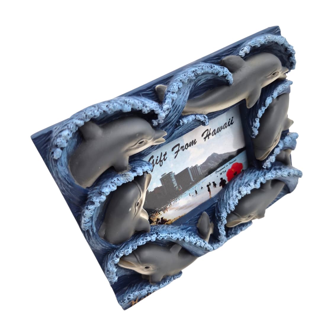 90s 하와이 헤엄 돌고래 3D 탁상 액자 상품이미지2
