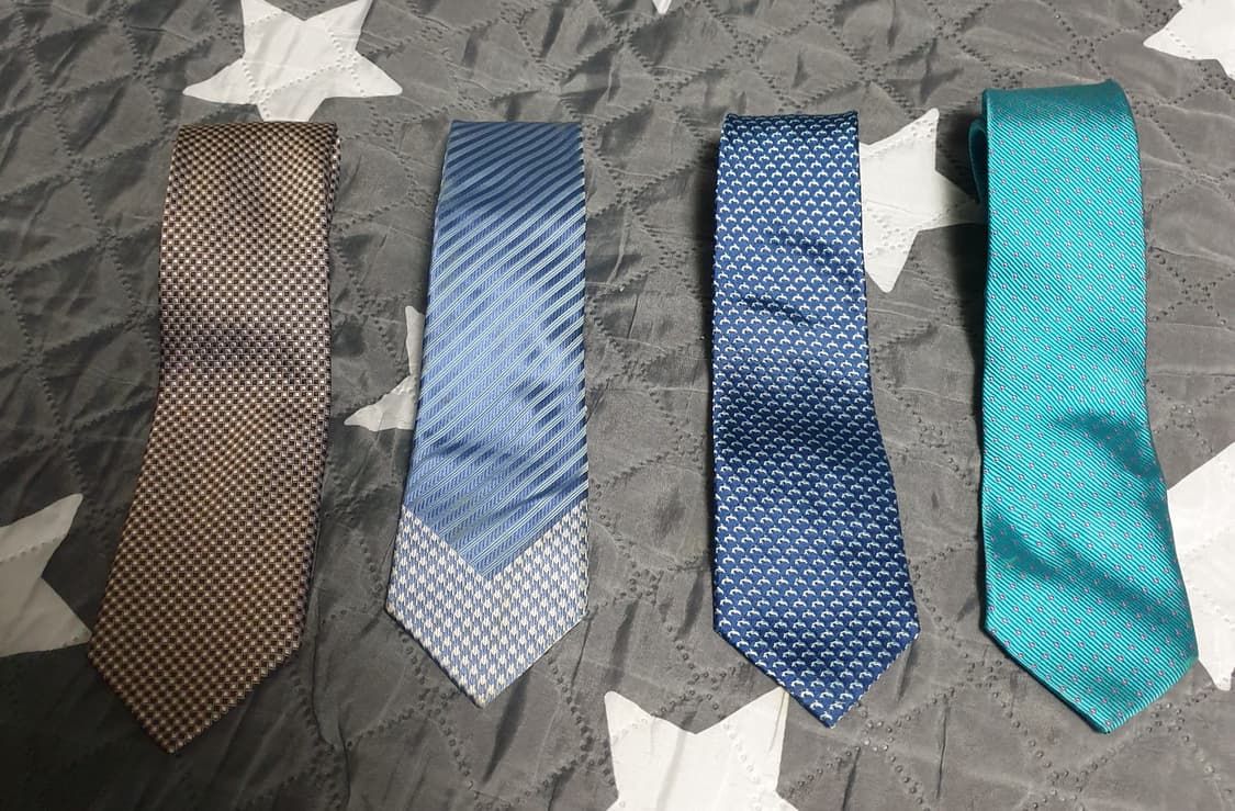 정장용 실크 넥타이 4종 (닥스 TNGT RICHEL 레노마) 상품이미지1