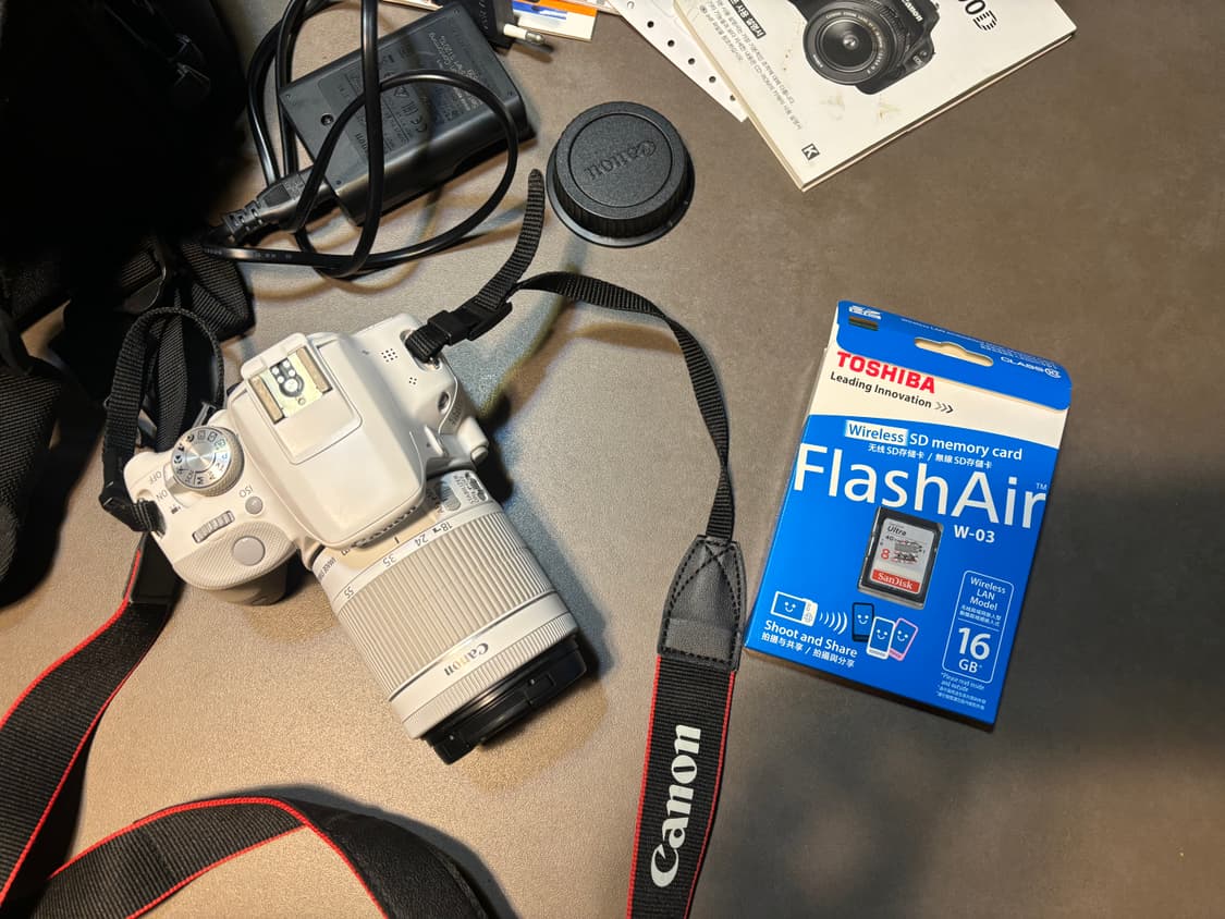 캐논 EOS 100D 화이트 DSLR 카메라 상품이미지7