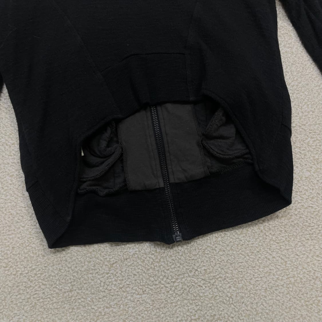 디젤 Diesel 블랙 버튼 집업 자켓 블랙 상품이미지4