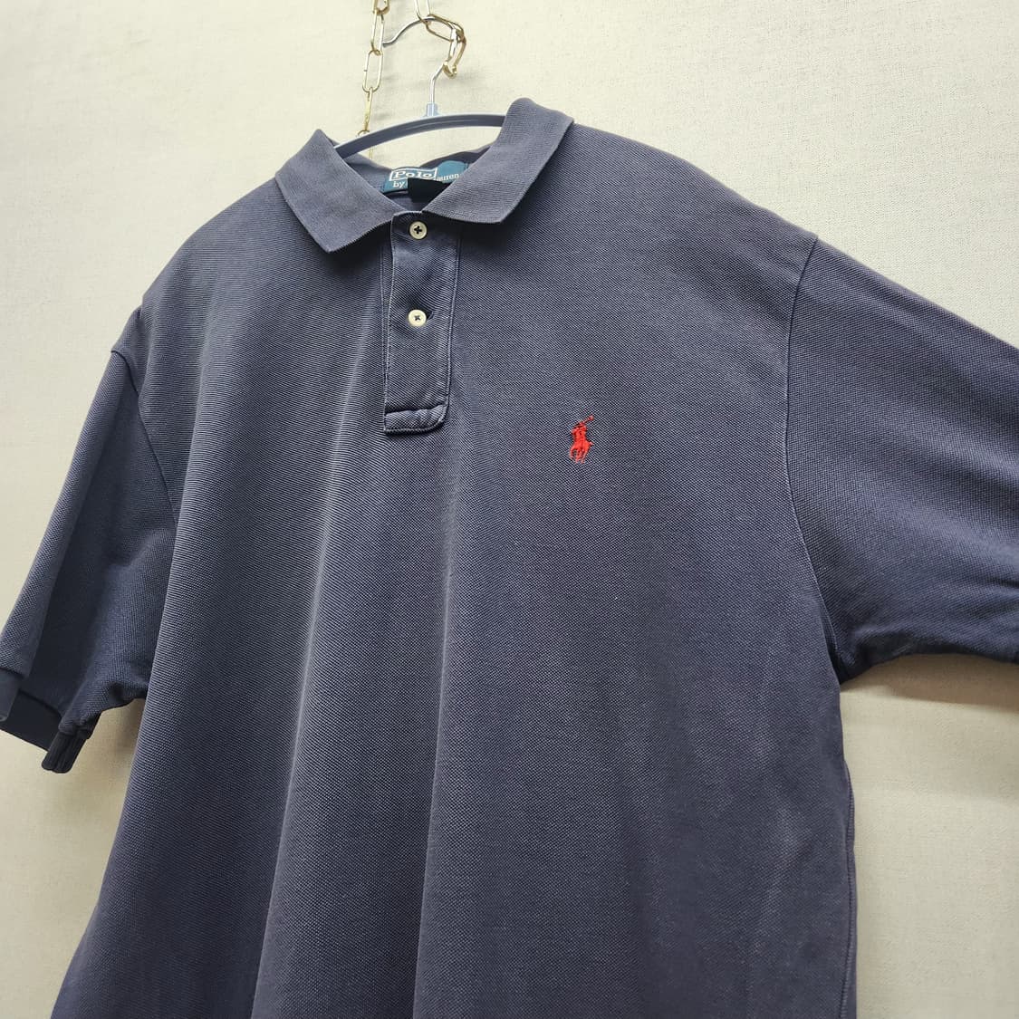 폴로랄프로렌 로고자수 반팔카라 M(XL) 상품이미지3