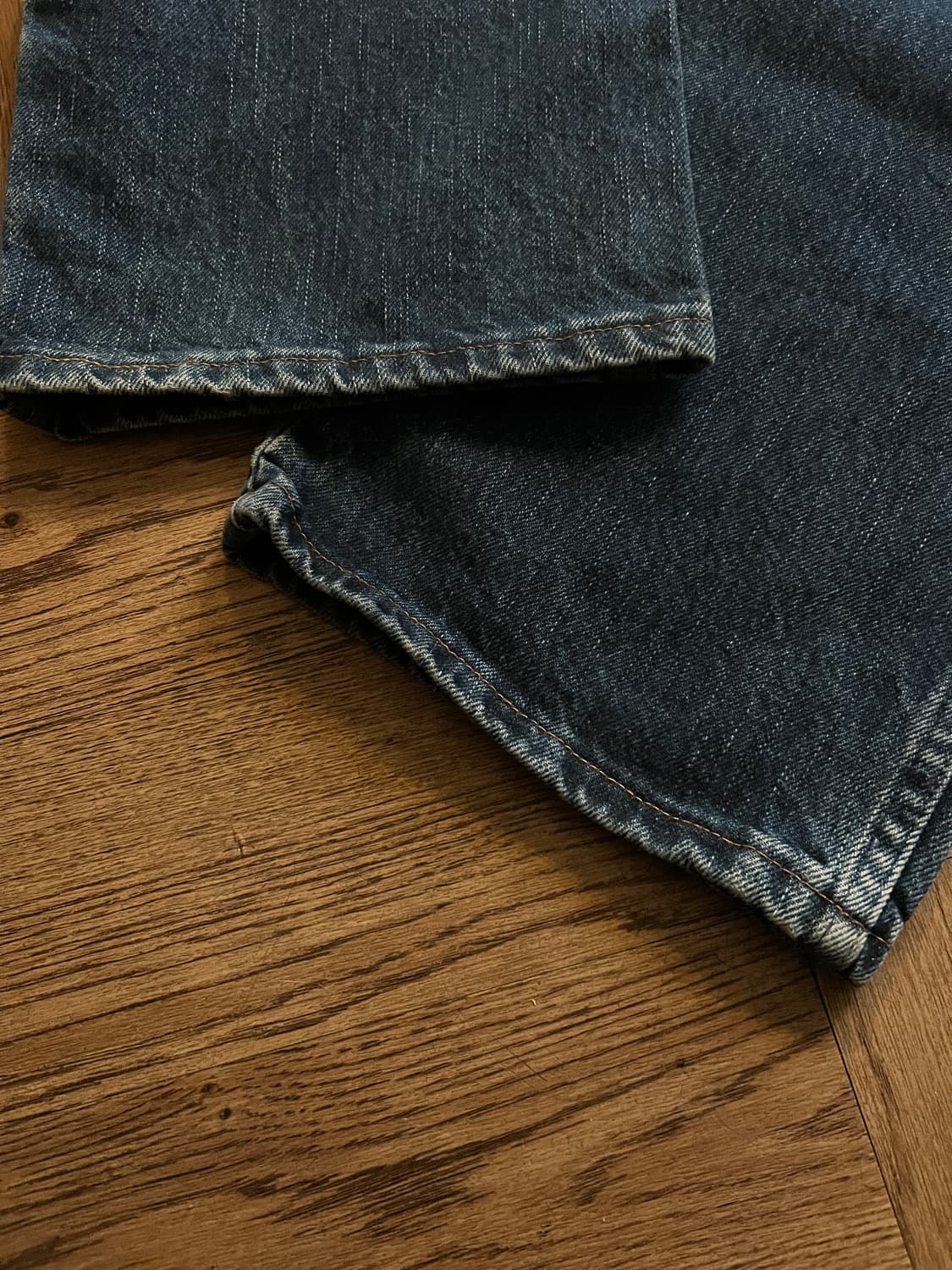 [36]랭글러 USA 스트레이트핏 빈티지 워싱 데님 팬츠 상품이미지4