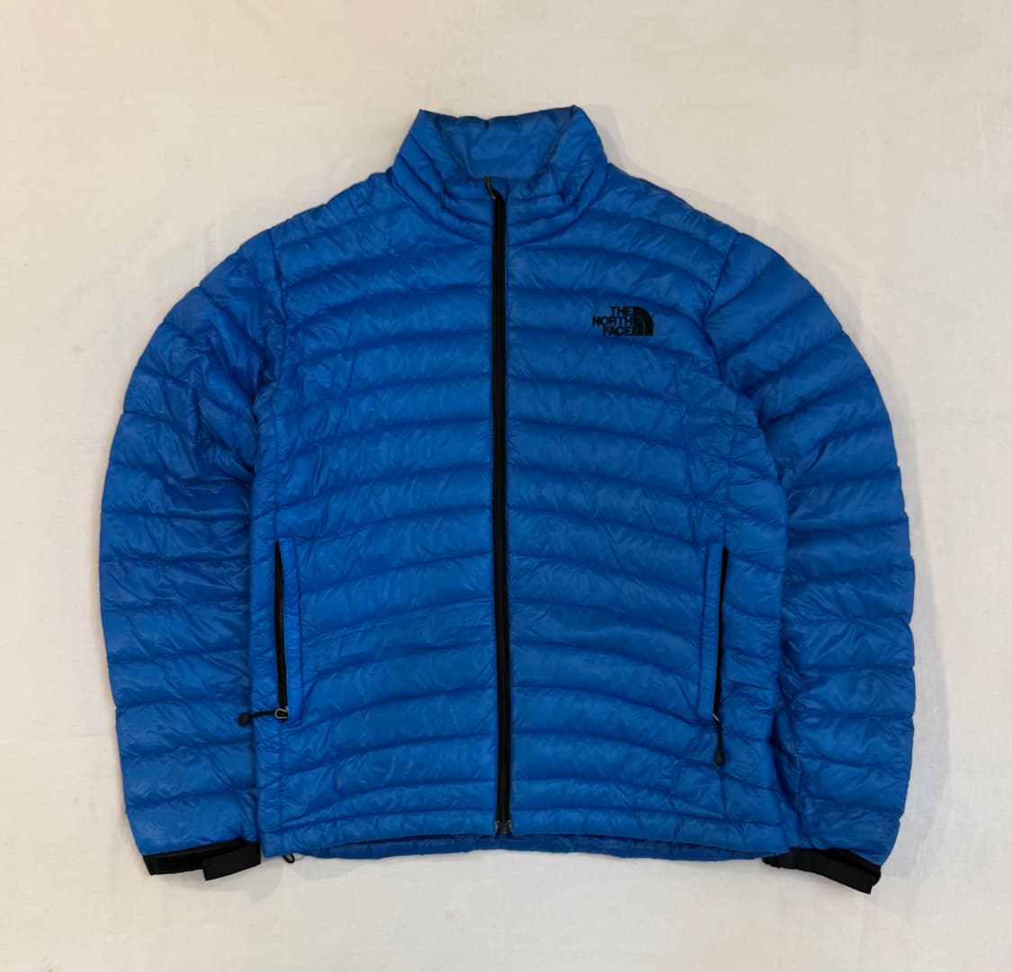 노스페이스 800필 써밋 옵티멈 구스 경량패딩 블루 상품이미지1