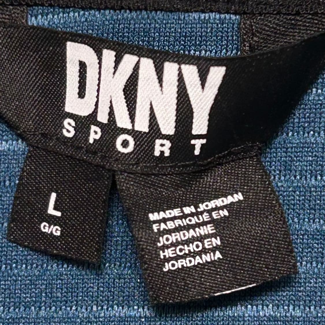 DKNY 스포츠 테크 오트만 풀 집업 후디 블루 L 상품이미지5