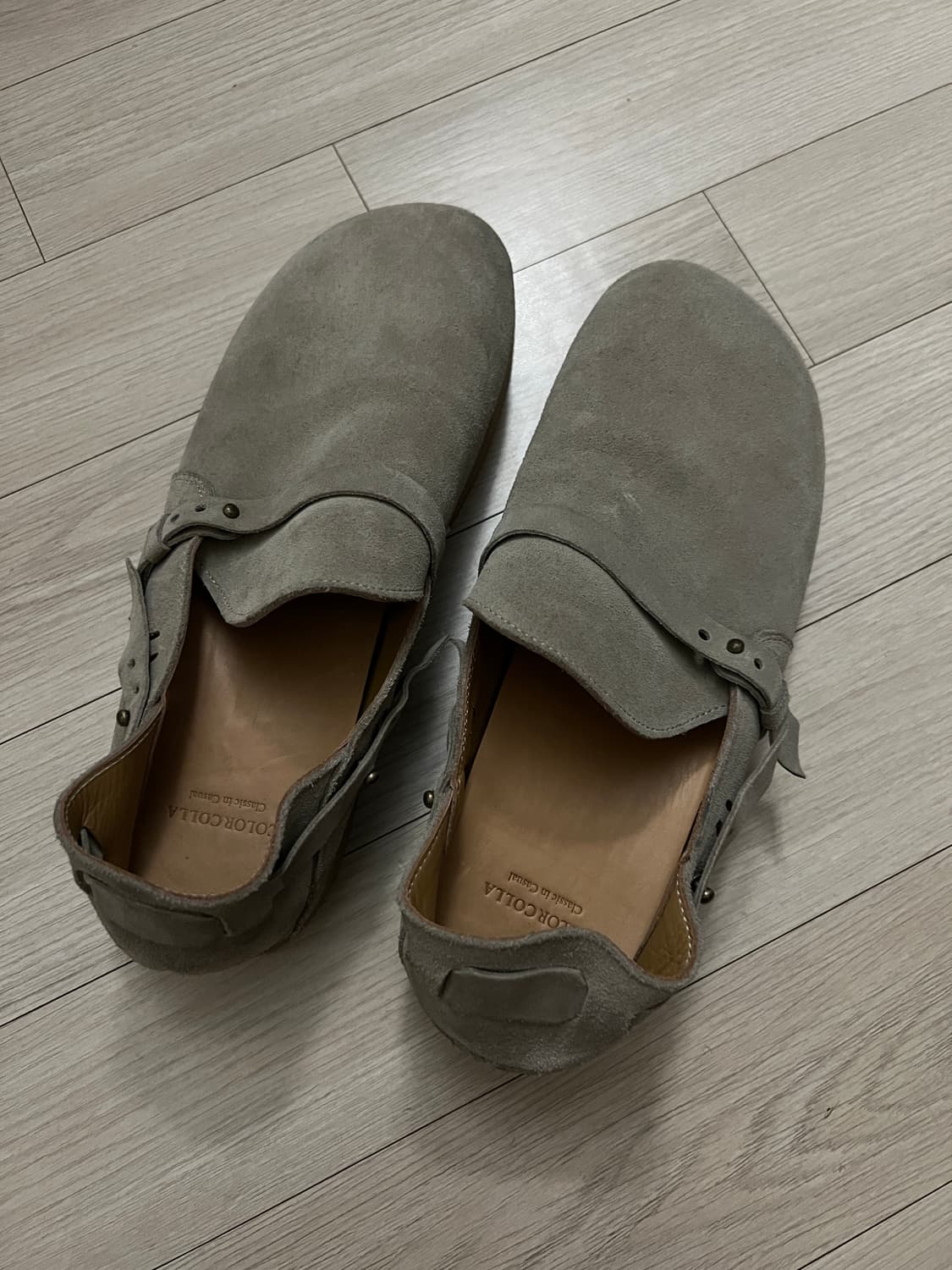 컬러콜라 스웨이드 로퍼 CREPE COSY 상품이미지1