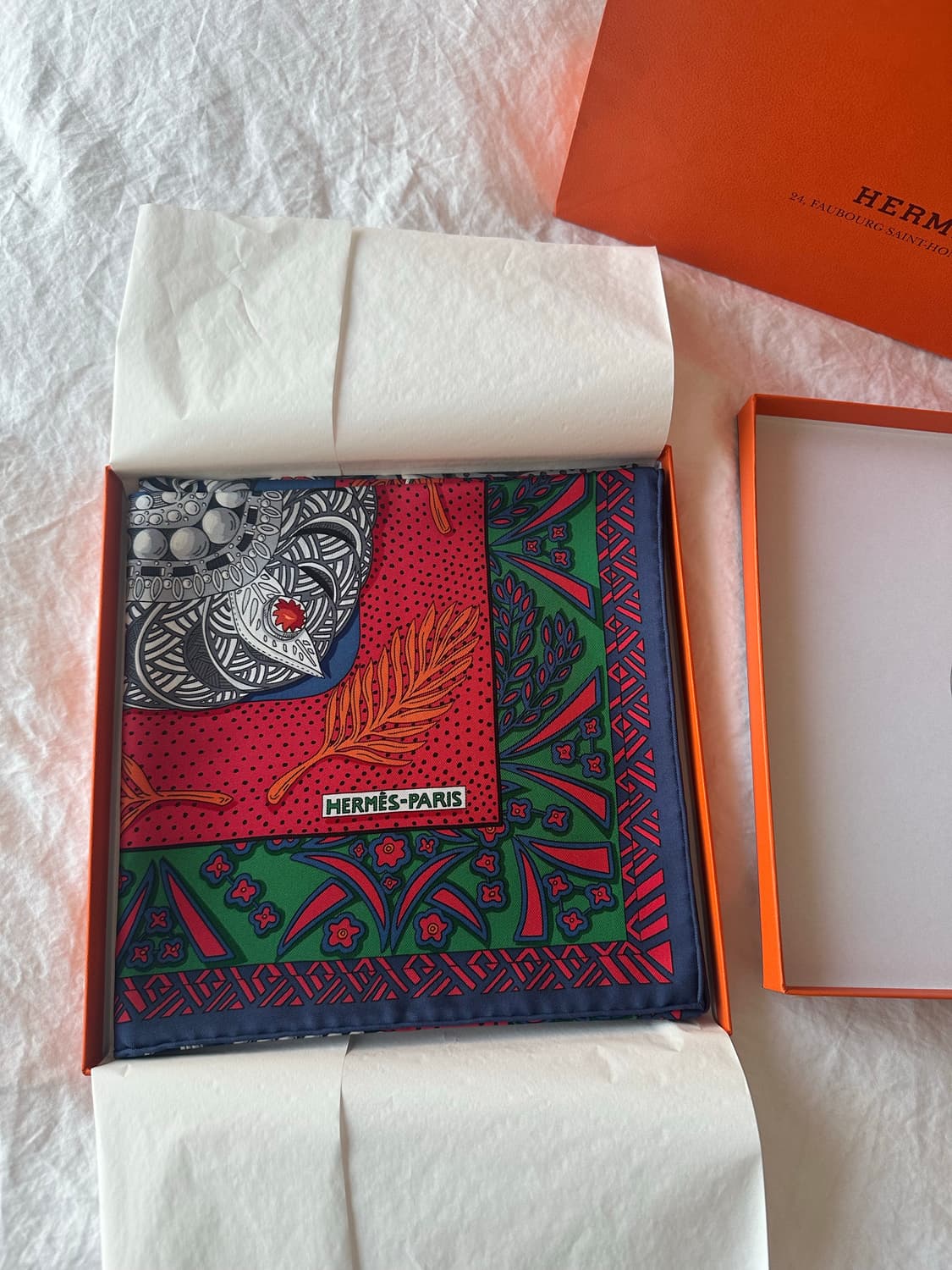 에르메스 까레 실크 스카프 상품이미지1