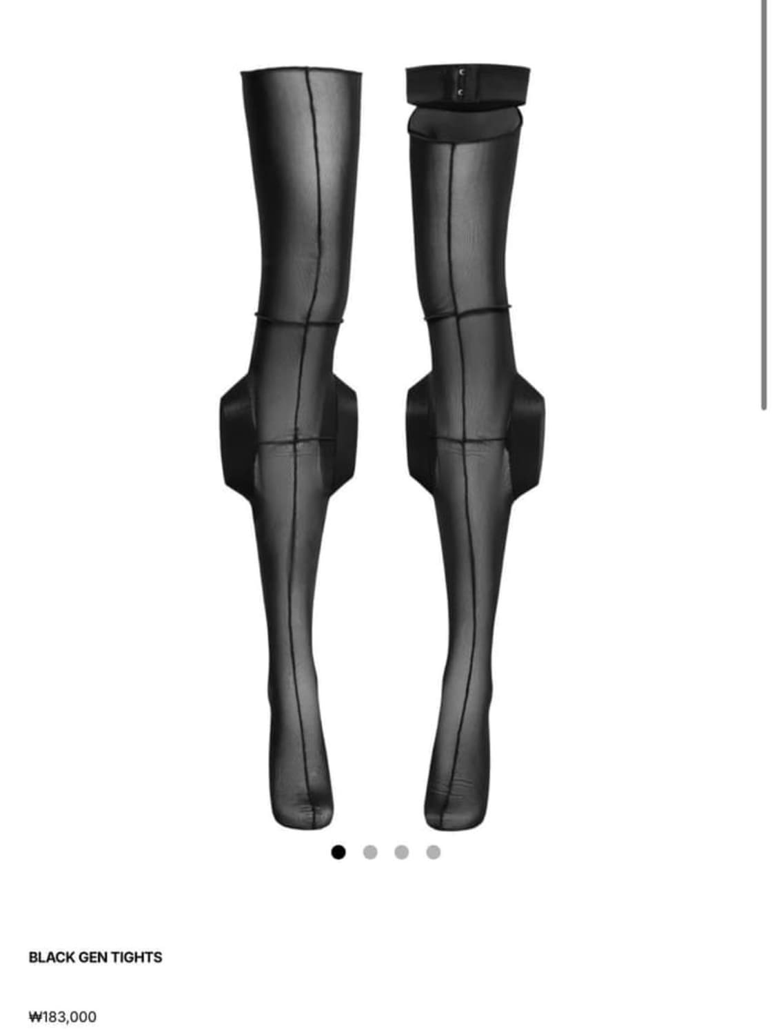Feng system garter tights 상품이미지2