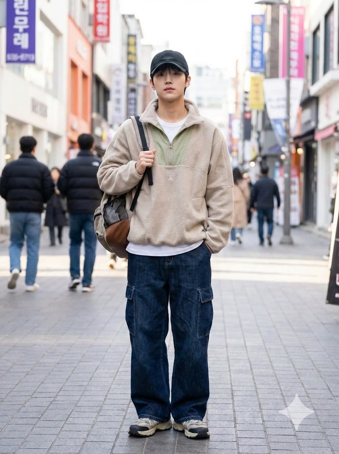 아디다스(Adidas) MHS 하프집업 플리스 탑 상품이미지1