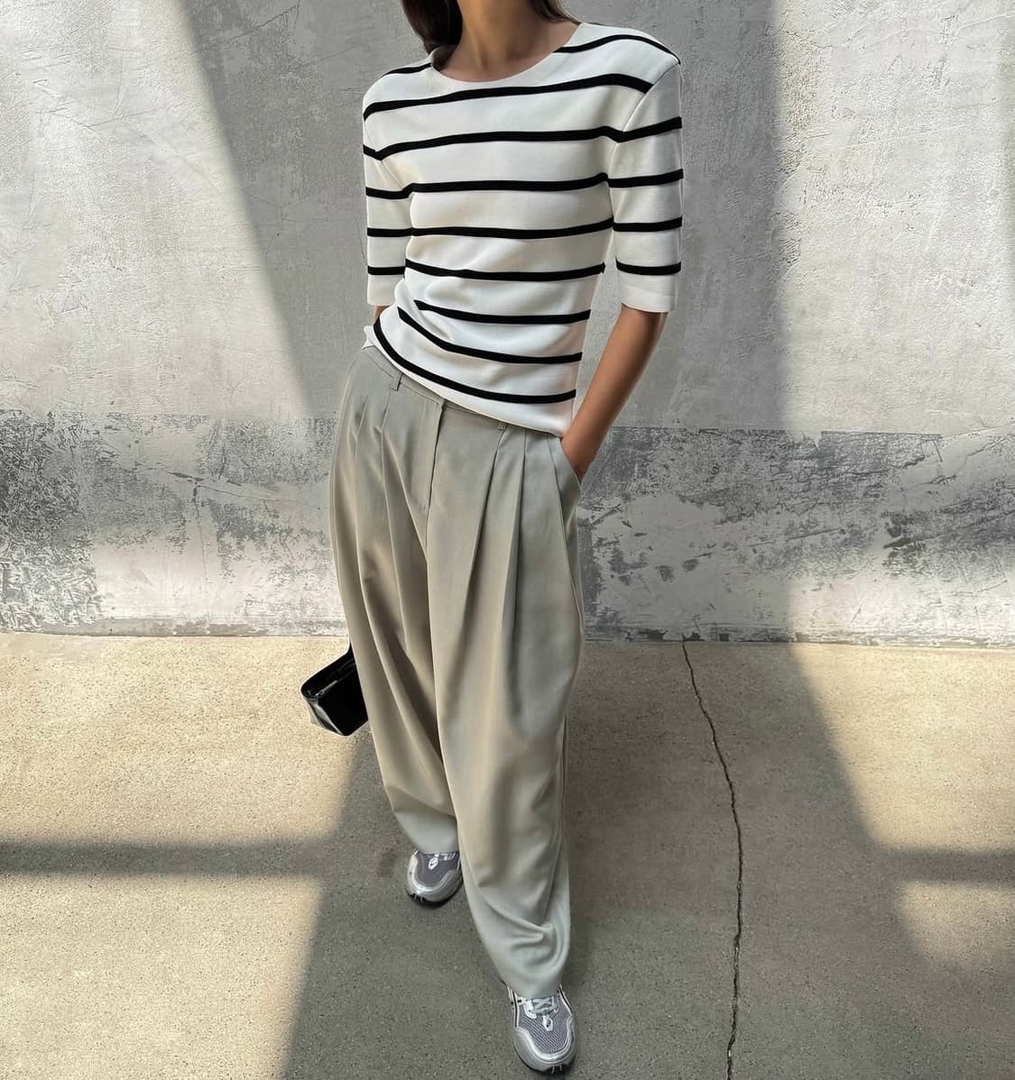 드래곤블루스 스트라이프 하프 풀오버 상품이미지2