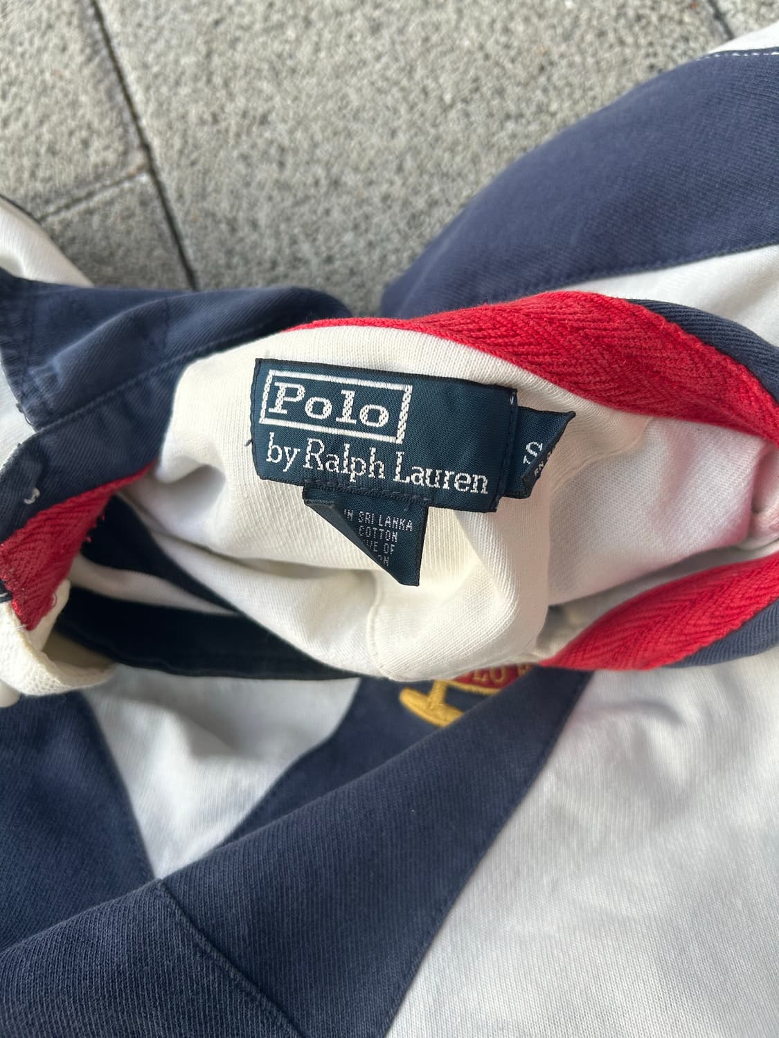 *rare* 2000s 폴로 치프키프 빅포니 카라 반팔티 상품이미지3