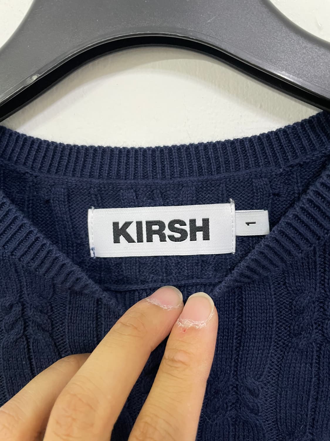 키르시 스몰 체리 크롭 니트 상품이미지5