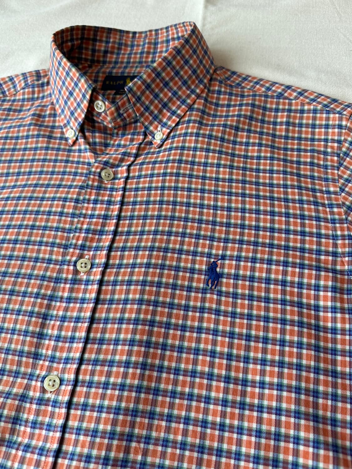 폴로 랄프로렌 멀티 체크 셔츠 클래식핏 M 상품이미지4