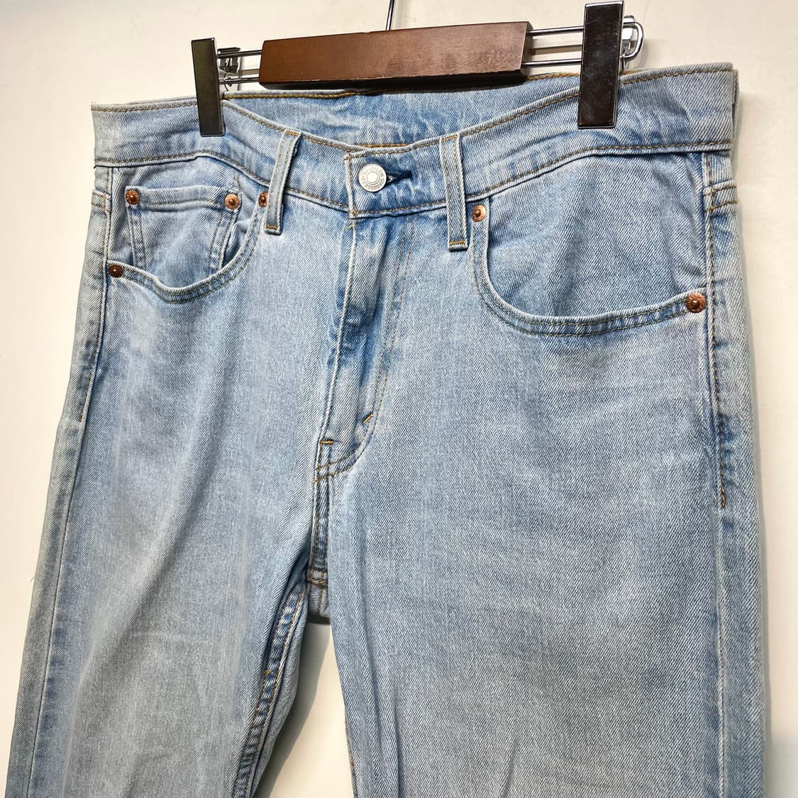Levi's 502 연청 데님진 상품이미지3