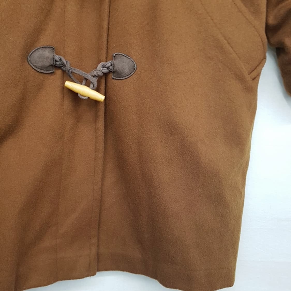 L.L. Bean 엘엘빈 울 더플코트 카멜 상품이미지3