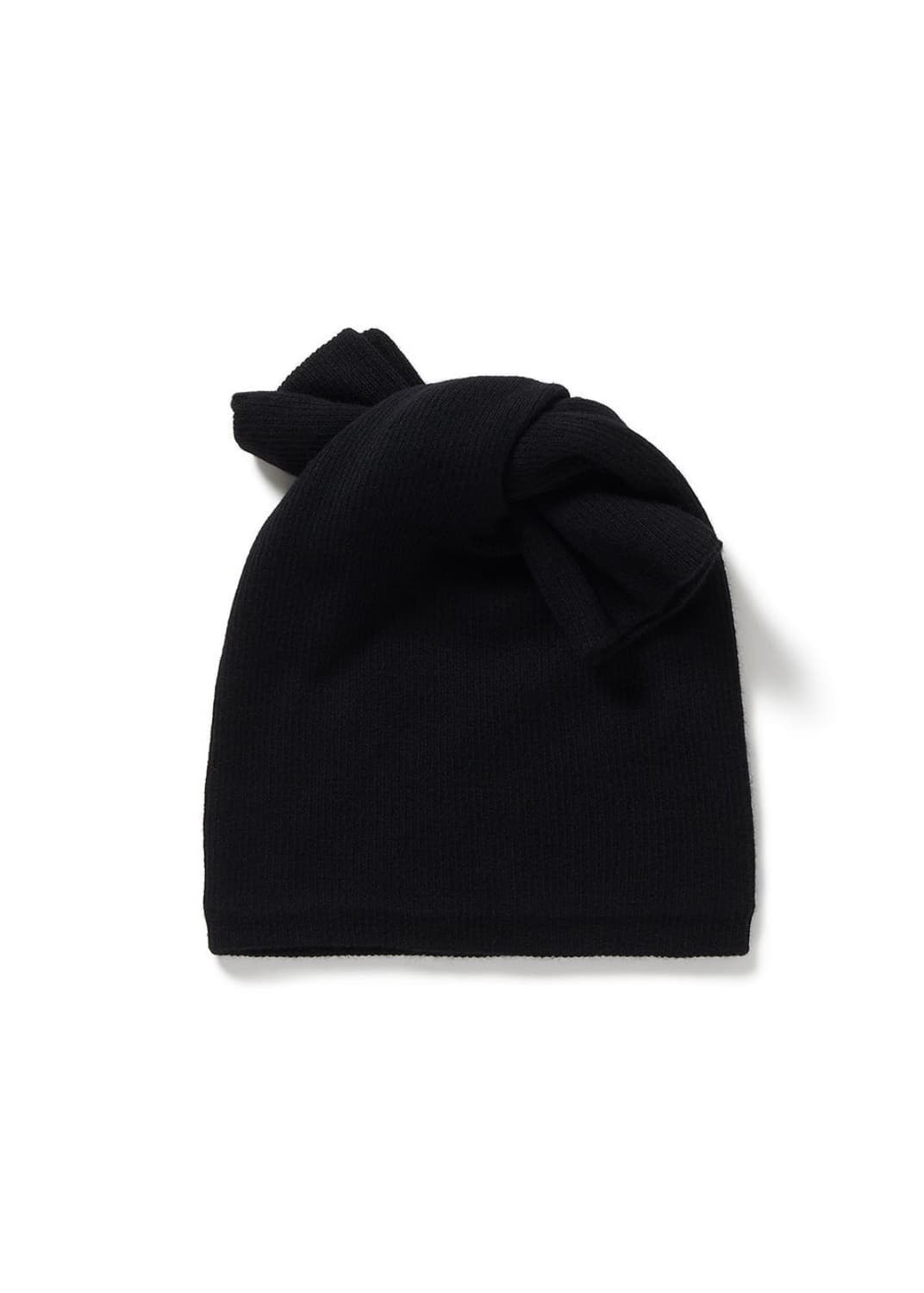 퍼버즈 비니 [니트 캡 앤 스카프] 블랙  상품이미지1