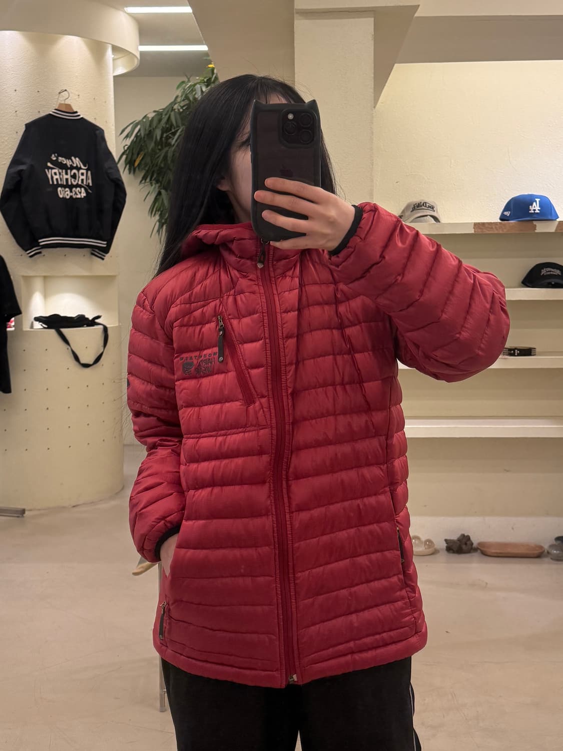 마운틴 하드웨어 USA 다운 경량 후디 패딩 U104 상품이미지1