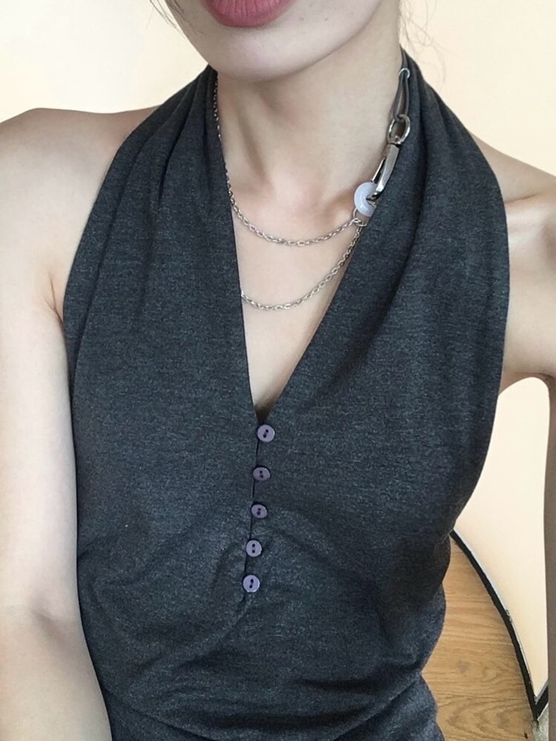 Alvastra Necklace (gray) 상품이미지2