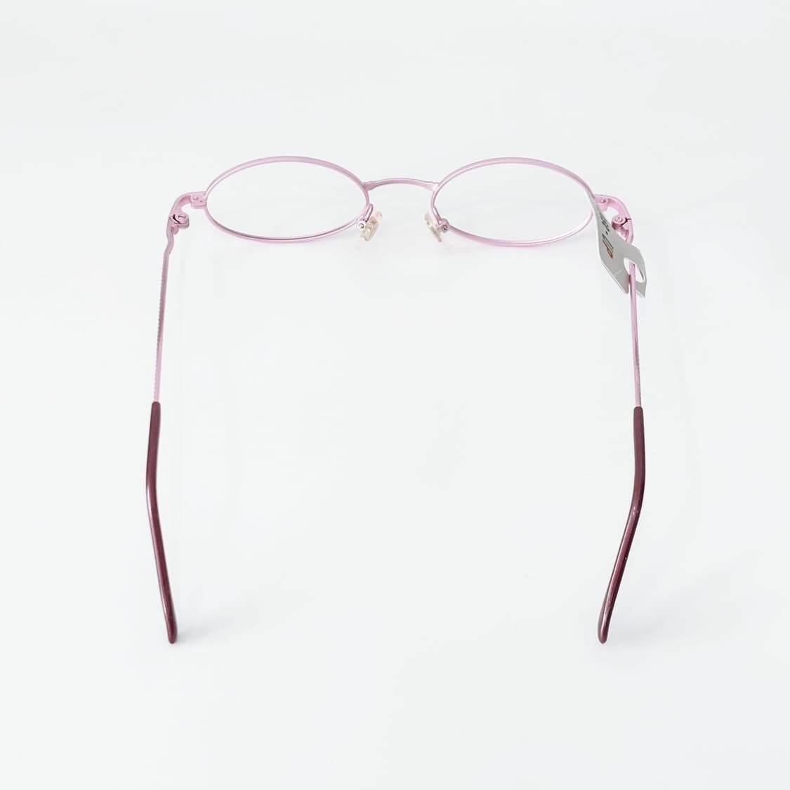 Close-up 핑크 오벌 메탈 데드스탁 빈티지안경 상품이미지4