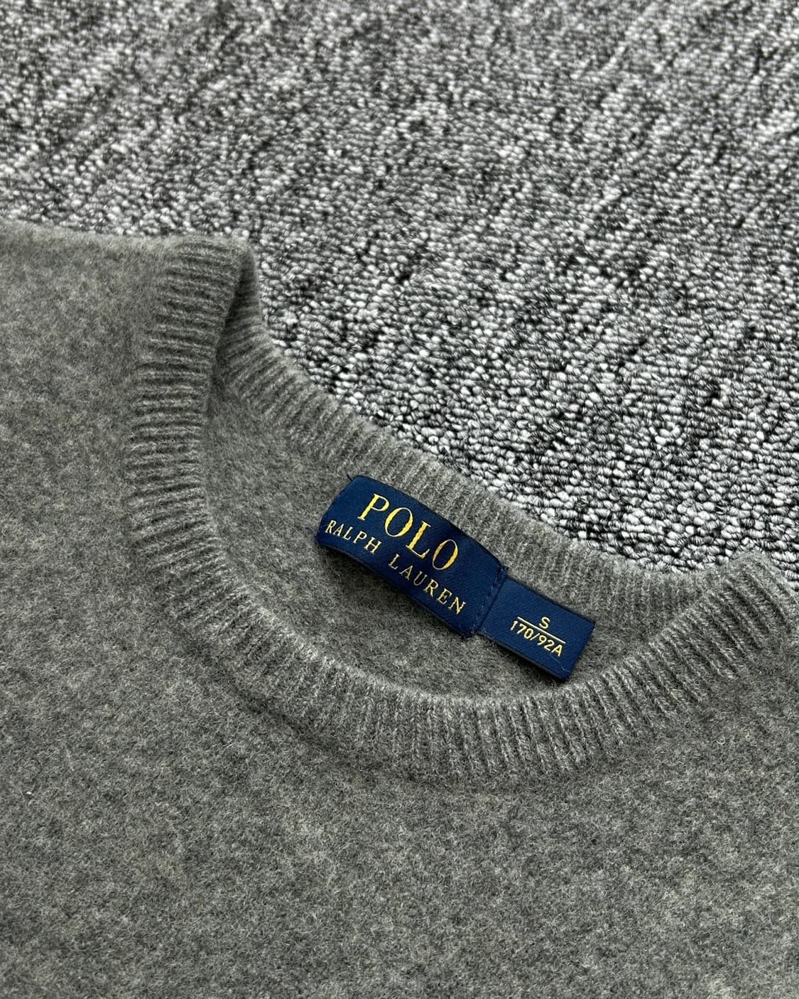 폴로 랄프로렌 램스울 그레이 니트  상품이미지5