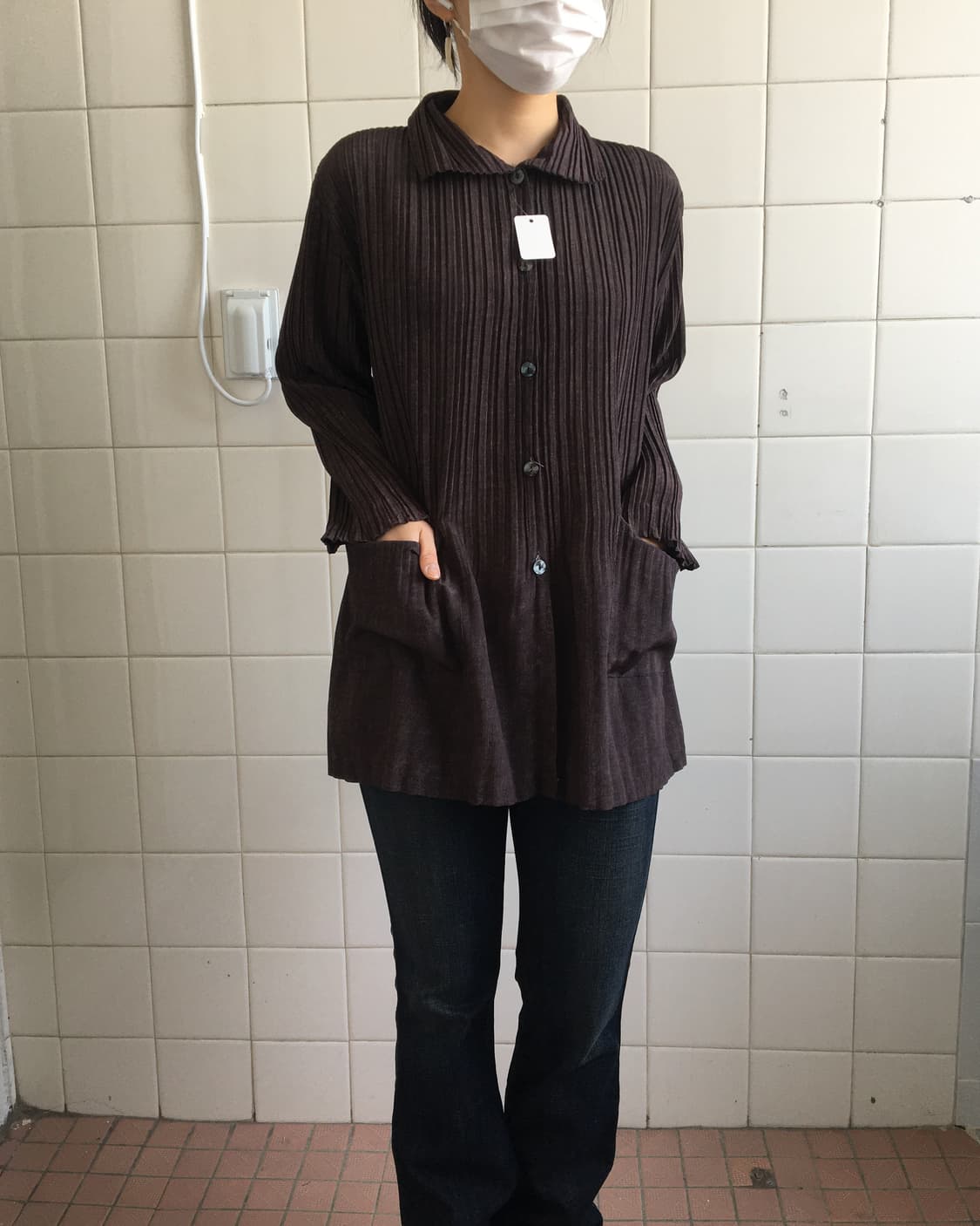Pleats shirt 상품이미지1