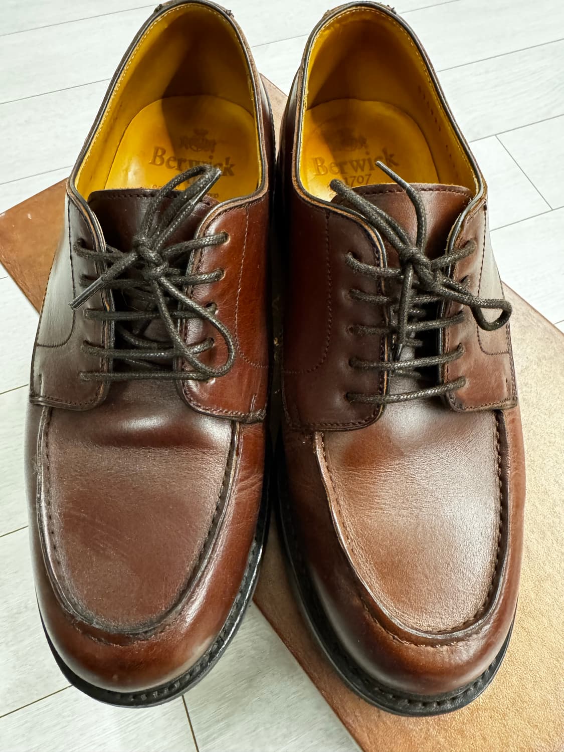 버윅 (Berwick) 4477 유팁 더비 슈즈 브라운  상품이미지2